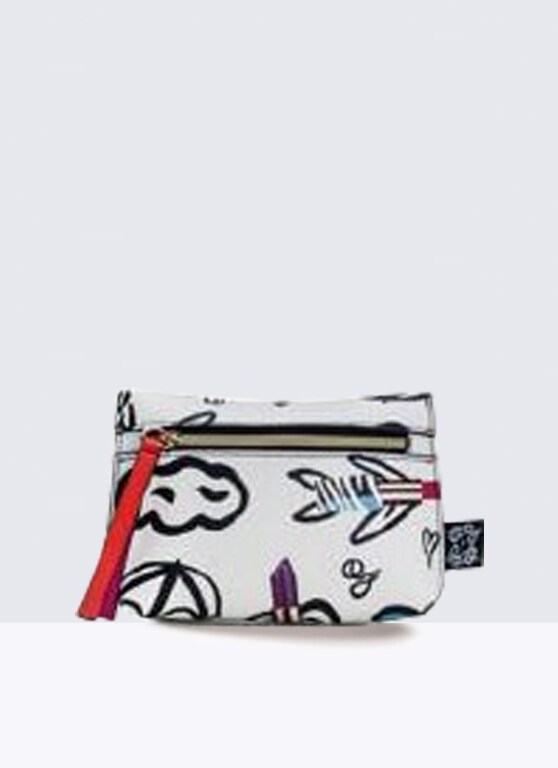 Lipstick and Parachute Pouch
